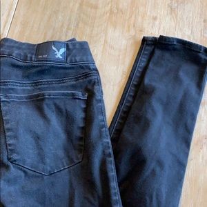 Distressed America eagle pants